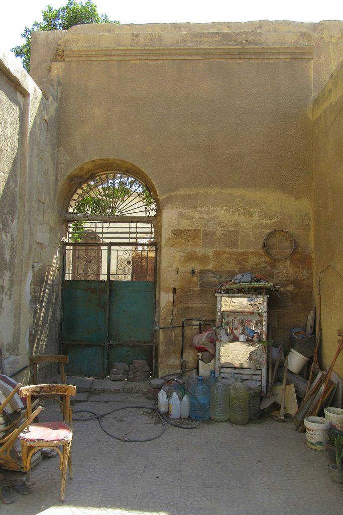 Gate in the N wall, view from inside