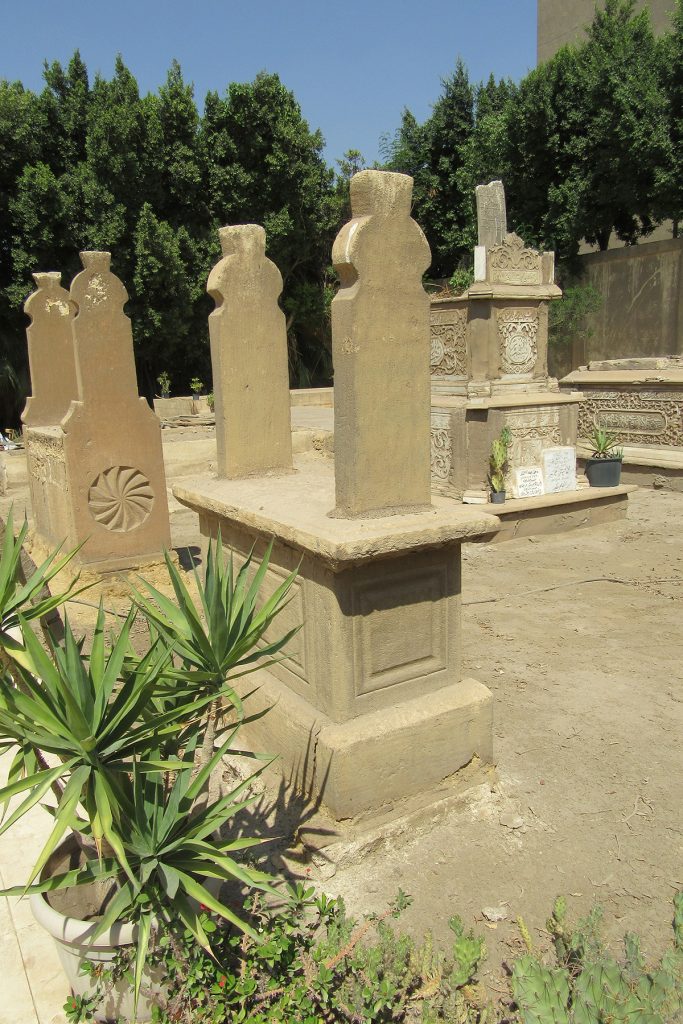 Funerary courtyard, view looking NE